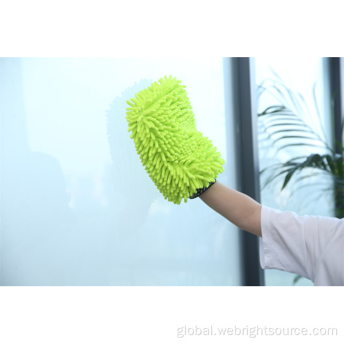 Microfiber Terry Towels Microfiber Cleaning Mitt Car Cleaning Glove Supplier